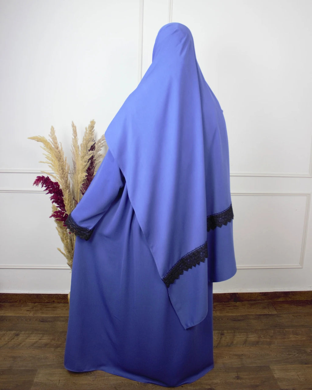 Abaya Prière - Abaya Khushua & bonnet intégré & châle – Le confort à chaque prosternation